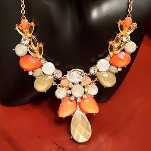 Cornell floral necklace
